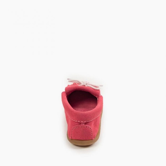 MINNETONKA Moccasins in Hot Pink Suede - Picture 8 of 8